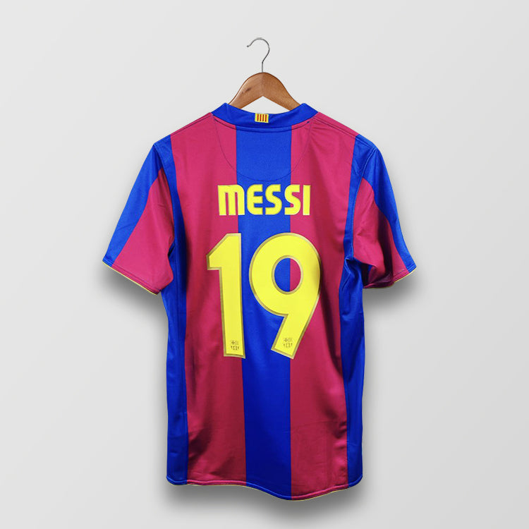 BARCELONA 2007/08 HOME X MESSI - Classic Calcio Club
