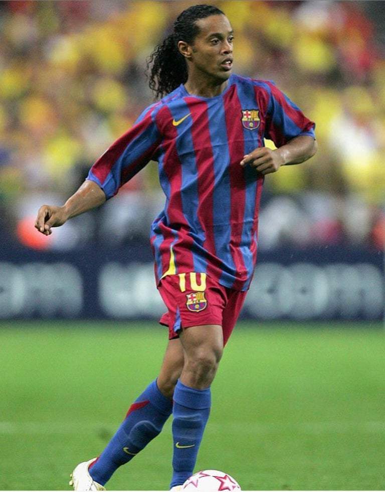 BARCELONA 2005/06 HOME X RONALDINHO - Classic Calcio Club
