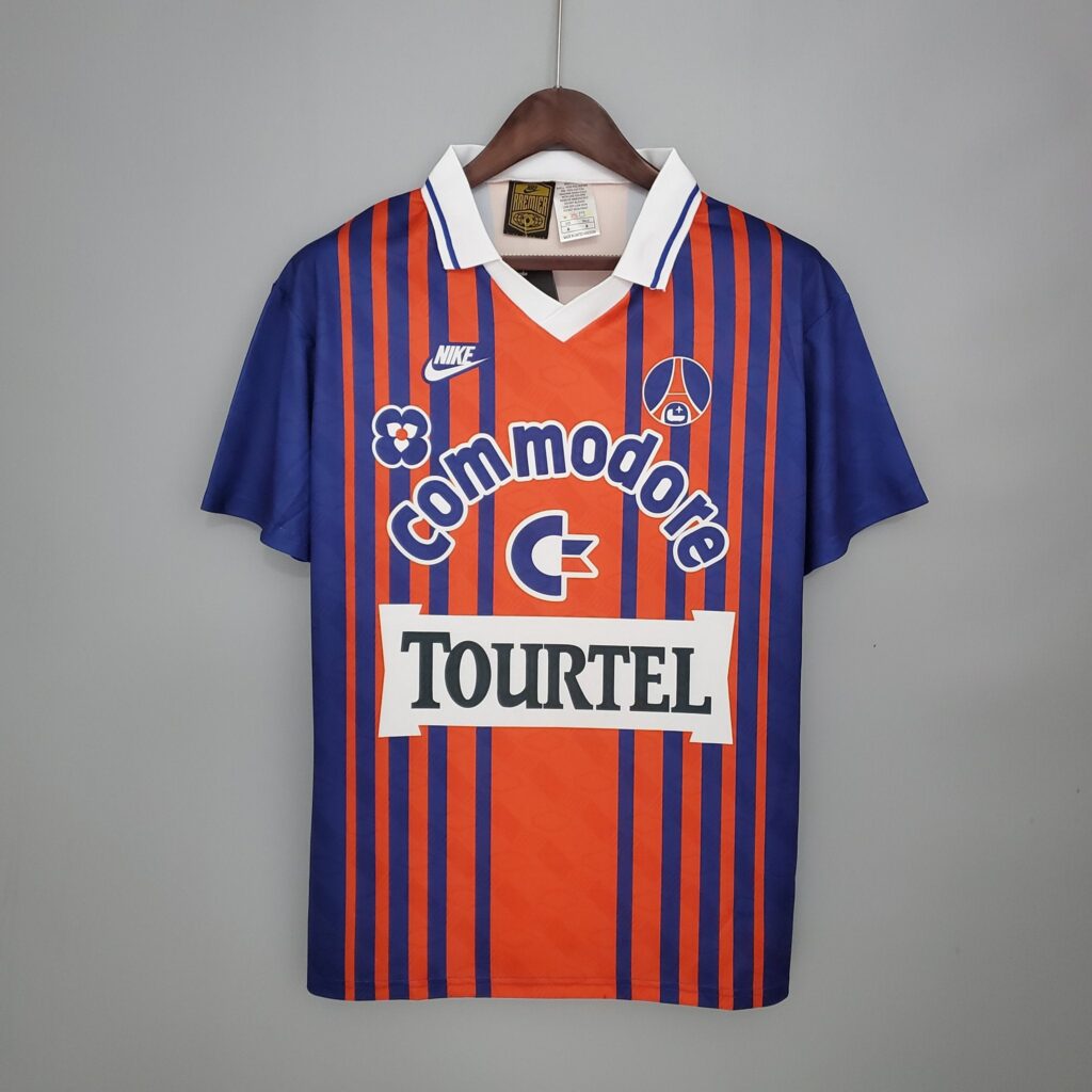 Lot 9 cartes postales PSG saison 1993-1994 vintage maillot paris