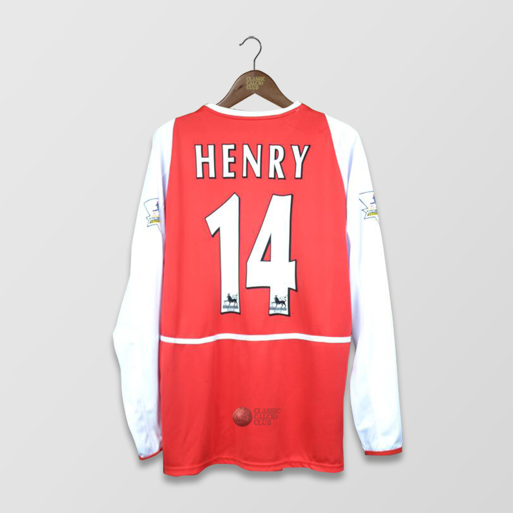 Arsenal 02-04 Home x Henry LS